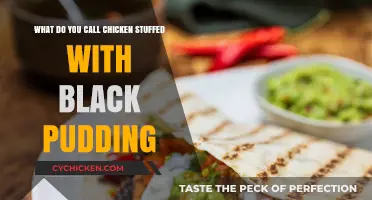 Black Pudding Surprise: Chicken's Dark Delight