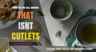 Beyond Cutlets: Exploring Alternative Chicken Cuts and Culinary Names
