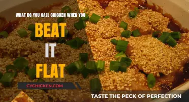The Art of Tenderizing Chicken: What's in a Name?