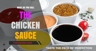 What's the Name of That Delicious Chicken Sauce? A Culinary Mystery