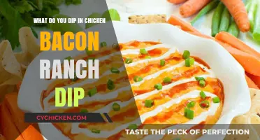 Crunchy Chicken Bacon Ranch Dip: Best Dippers