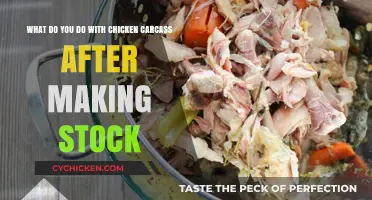 Leftover Chicken Carcass: Make the Most of It
