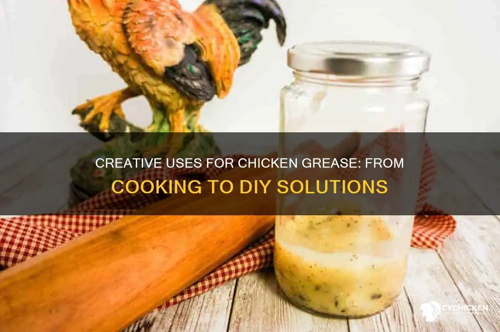 what do you do with chicken grease