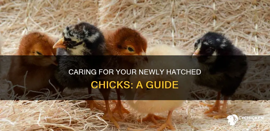 what do you do with chicks after they hatch