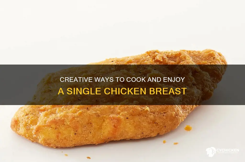 what do you do with one lone chicken