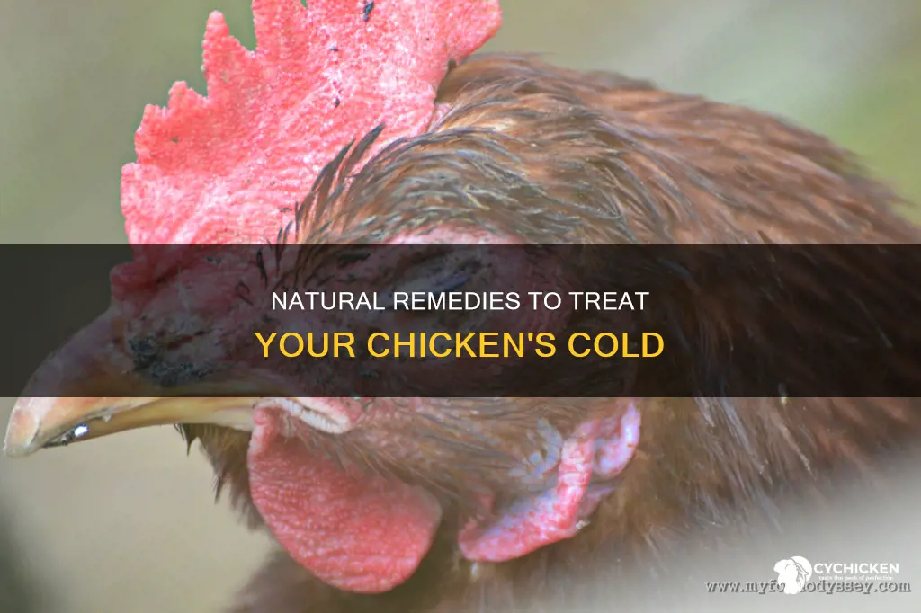 what do you give a chicken with a cold