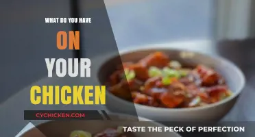 Toppings and Sauces: What Do You Have on Your Chicken?