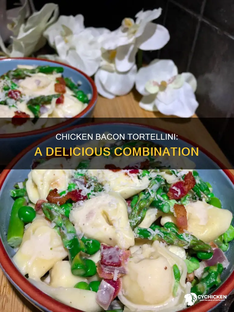 what do you have with chicken and bacon tortellini