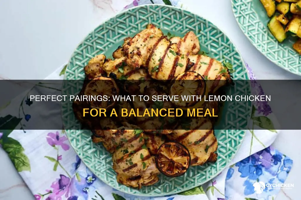 what do you have with lemon chicken