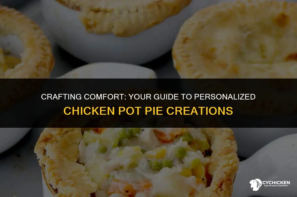 what do you make a personal chicken pot pie in