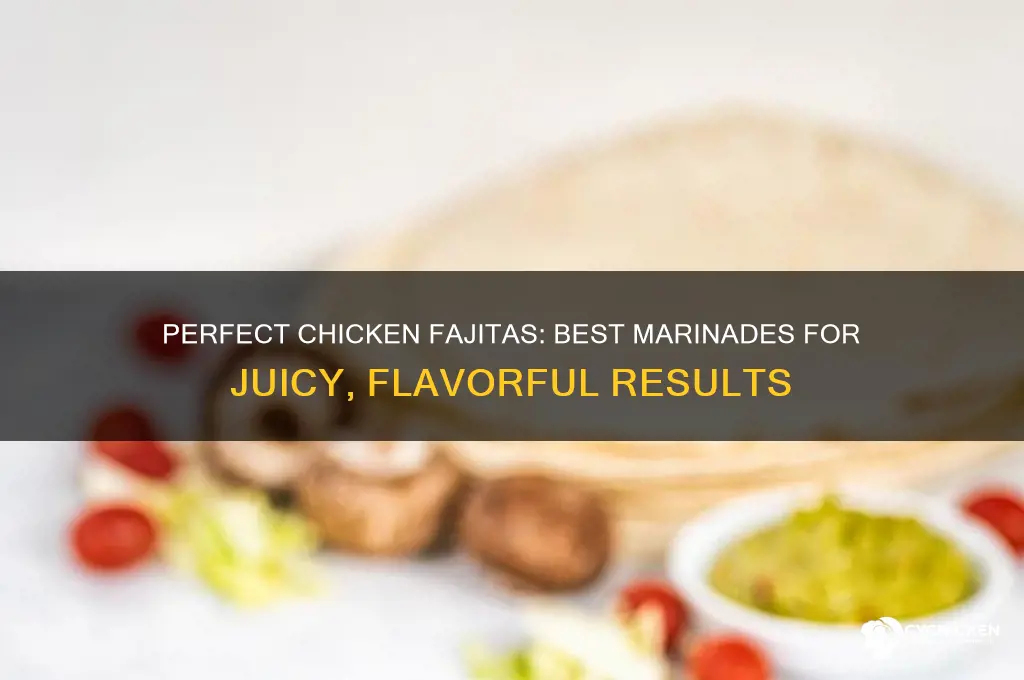what do you marinate chicken in for fajitas
