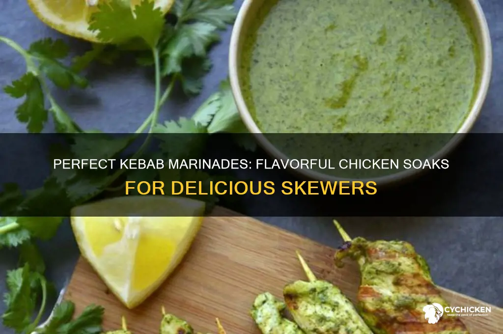 what do you marinate chicken in for kebabs