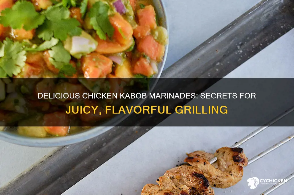 what do you marinate chicken kabobs in