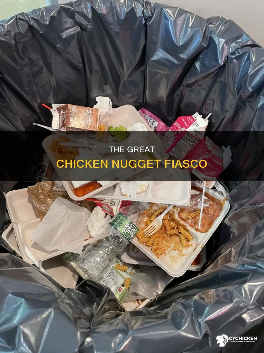 what do you mean you forgot the chicken nuggeys