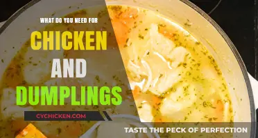 Essential Ingredients for Perfect Chicken and Dumplings: A Complete Guide
