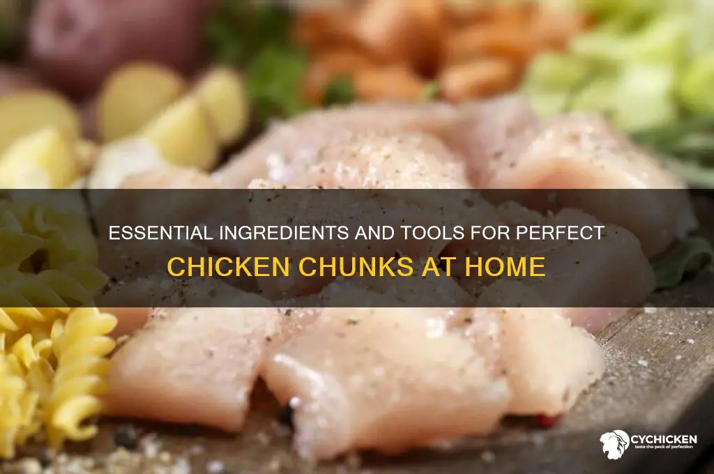 what do you need for chicken chunks