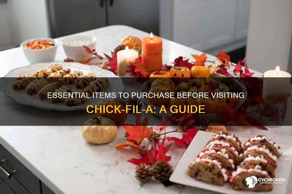 what do you need to buy a chick fil a