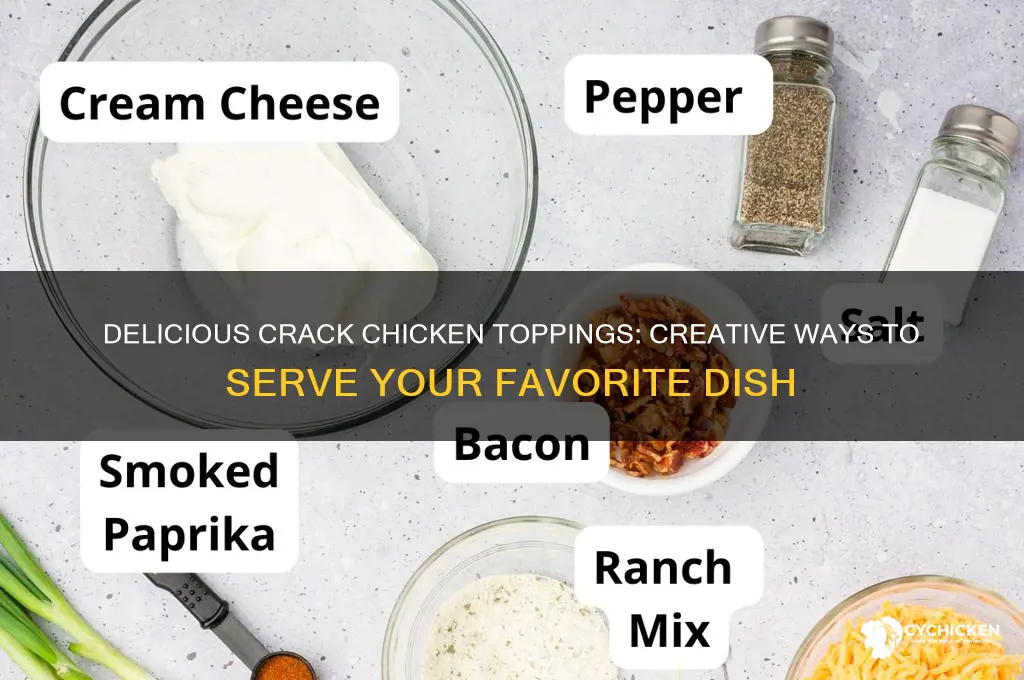 what do you put crack chicken on