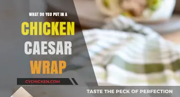 Chicken Caesar Wrap: The Classic Recipe