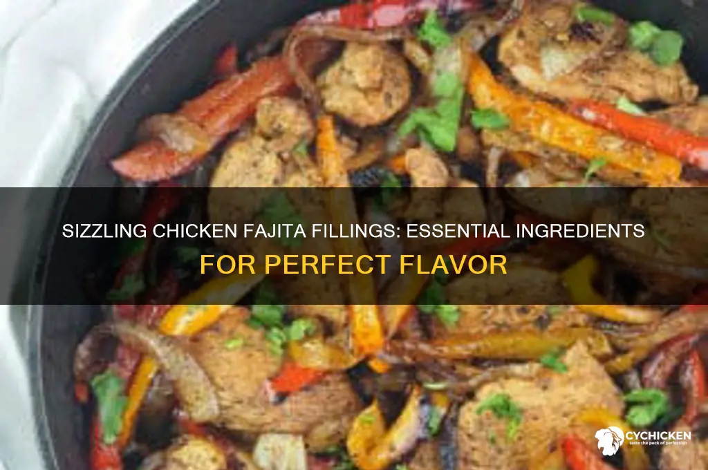 what do you put in a chicken fajita