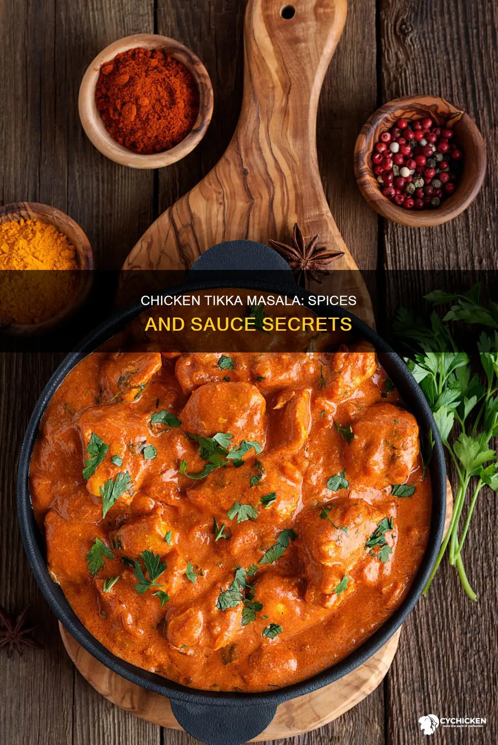 what do you put in a chicken tikka masala