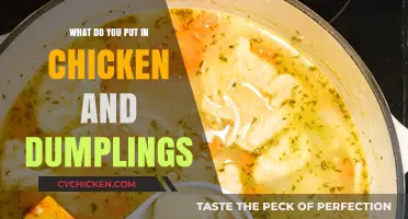 Delicious Chicken and Dumplings: Essential Ingredients for a Hearty Comfort Meal
