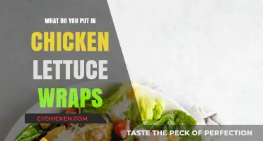 Delicious Chicken Lettuce Wraps: Fresh Ingredients and Flavorful Fillings