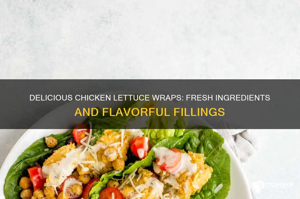 what do you put in chicken lettuce wraps
