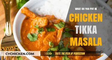 Spices, Cream, and More: Unveiling Chicken Tikka Masala's Ingredients