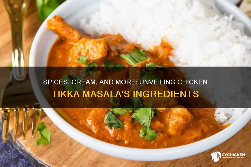what do you put in chicken tikka masala
