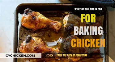 Baking Chicken: Prepare Your Pan with Oil and Spices