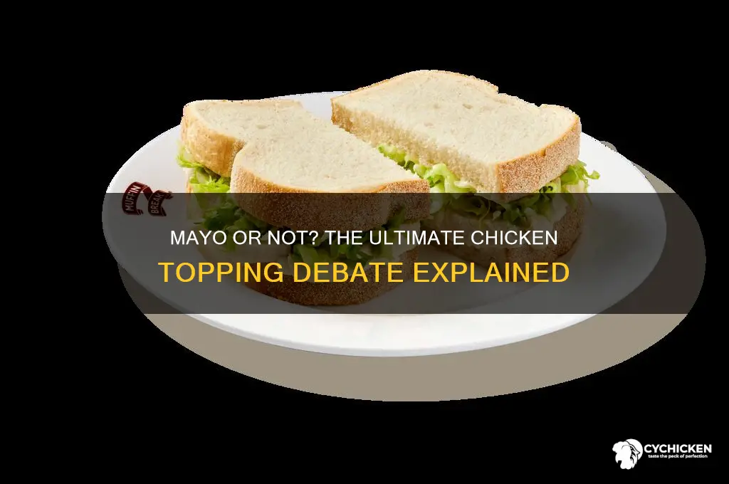 what do you put mayo o chicken for