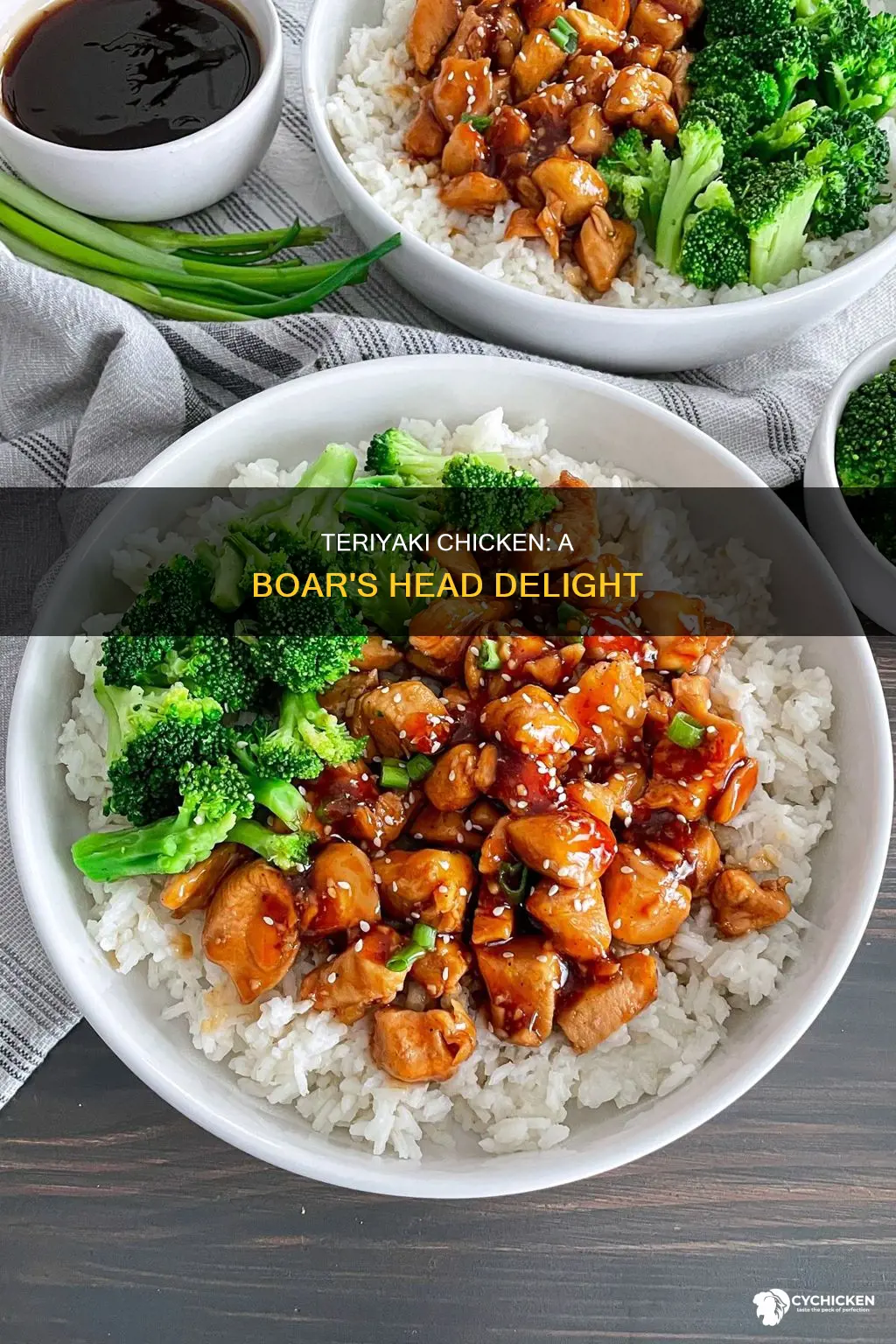 what do you put on boars head teriyaki chicken