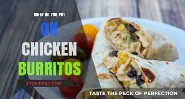 Delicious Chicken Burrito Fillings: Toppings, Sauces, and Ingredients to Try