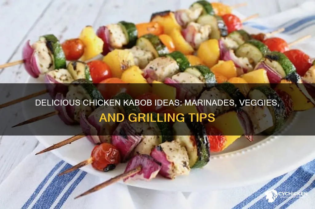 what do you put on chicken kabobs