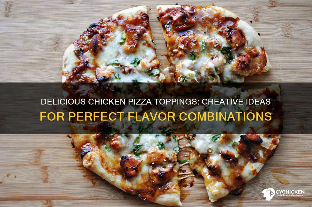 what do you put on chicken pizza