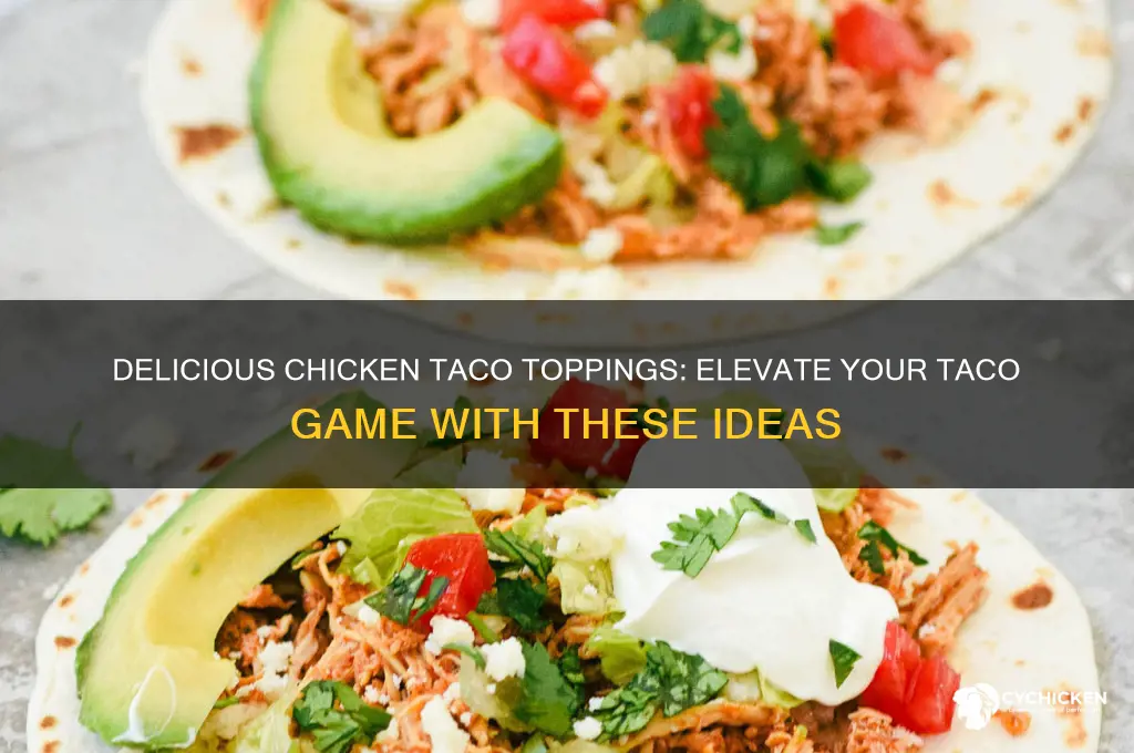 what do you put on chicken tacos