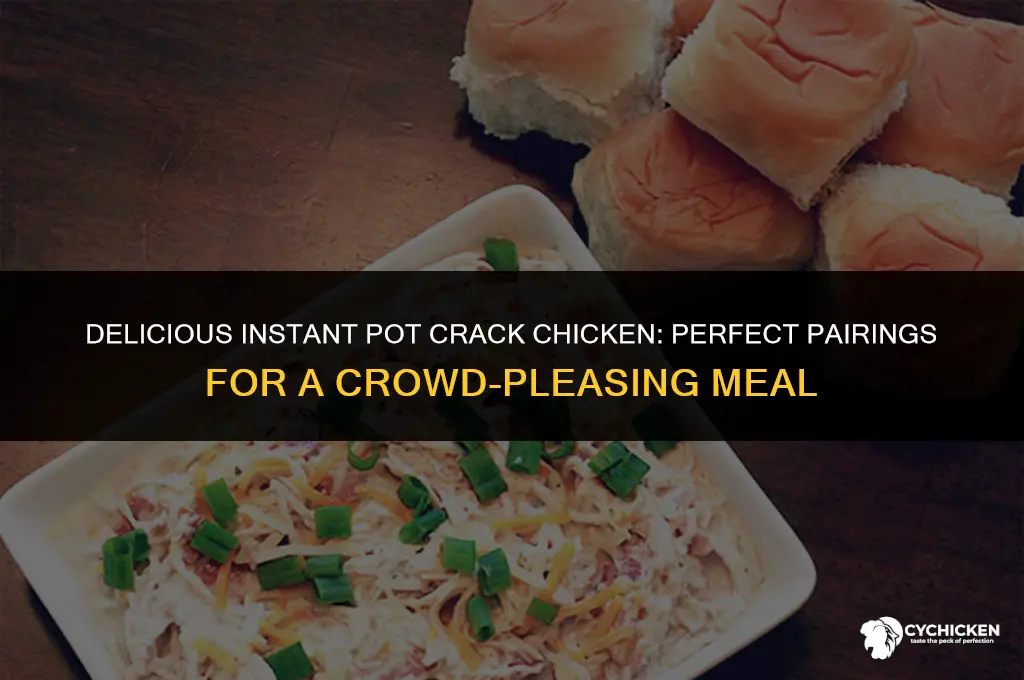 what do you serve with instant pot crack chicken