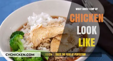 Visual Guide to Chicken Portions: Understanding 1 Cup of Chicken