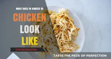 Visual Guide: Understanding the Size of 10 Ounces of Chicken