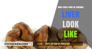Exploring the Appearance and Uses of 100 Grams of Chicken Liver