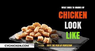 Visual Guide to Chicken Portions: Understanding 15 Grams