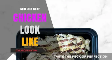 Visual Guide: Understanding the Appearance of 1 Pound of Chicken