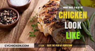Visual Guide to Chicken Portions: Understanding 3-6 Ounces