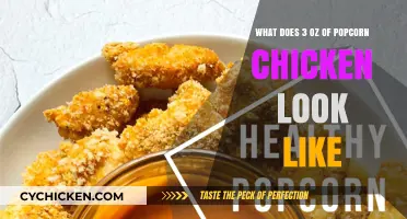 Visual Guide: Popcorn Chicken Serving Sizes Explained