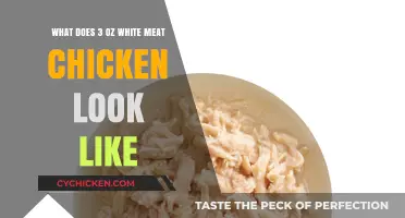 Visual Guide to 3 oz White Meat Chicken: What to Expect