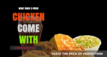 Unveiling the Perfect Combo: What Accompanies Your 3-Piece Chicken Meal