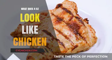Visual Guide to 4 Ounces of Chicken: Portion Size Simplified