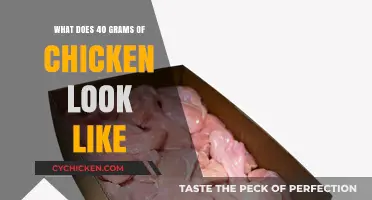Visual Guide: Understanding Portion Sizes for Chicken
