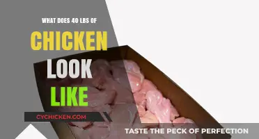 Visualizing 40 Pounds of Chicken: A Comprehensive Guide